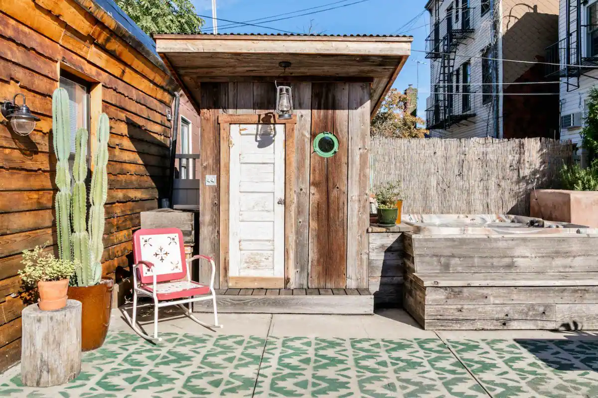 Urban Cowboy Brooklyn Cabin Side Door